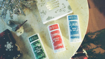 Schmidt's 2018 Holiday Deodorant Collection Trio